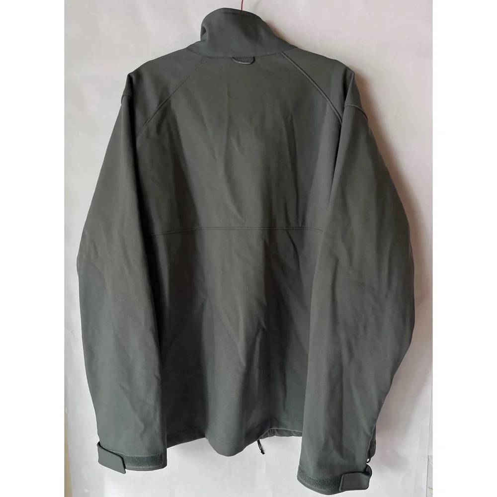 Columbia‎ Mens Interchange Jacket Full Zip Thermal Coil Softshell Gray